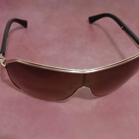 Southpole 5012sp Men's Uv Protective Rectangular Metal Shield Sunglasses - Picture 3 of 8